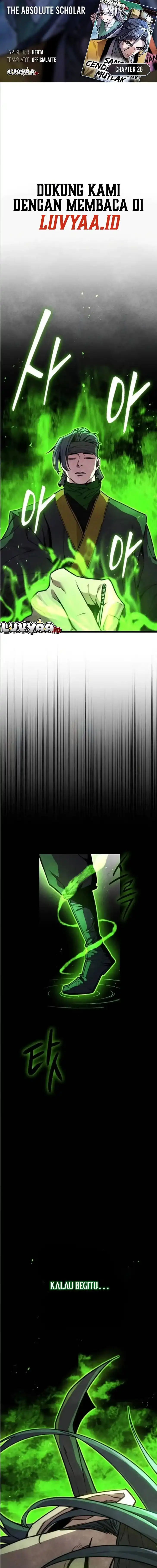 Baca The Absolute Scholar - Chapter 26 halaman 1
