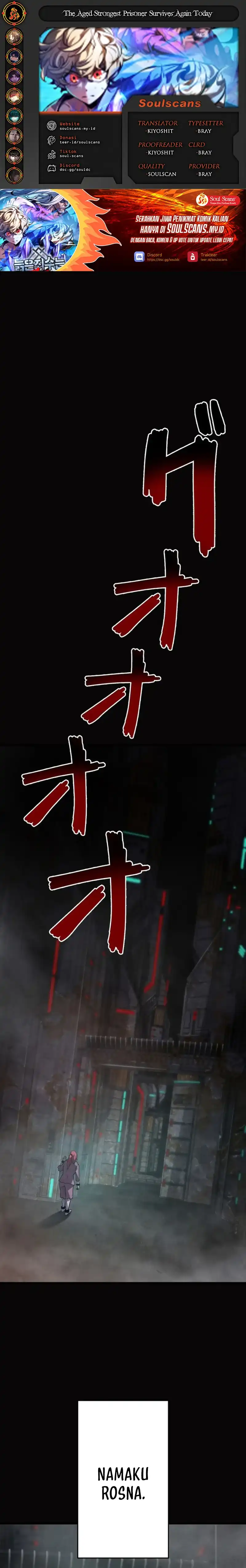 The Aged Strongest Prisoner Survives Again Today Chapter 12 page 2