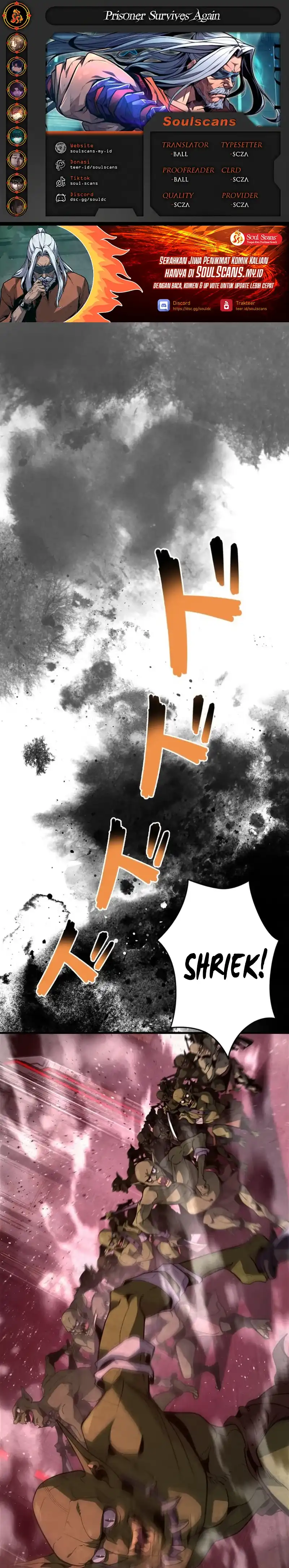 The Aged Strongest Prisoner Survives Again Today Chapter 15 page 2