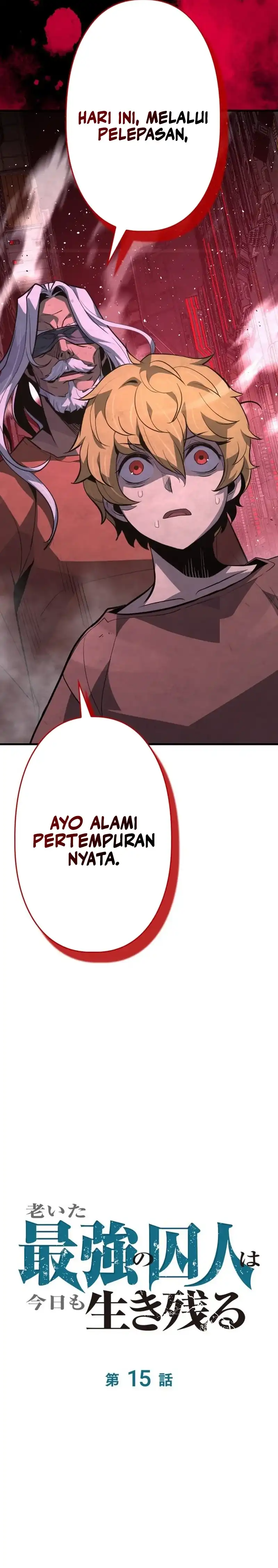 The Aged Strongest Prisoner Survives Again Today Chapter 15 page 6