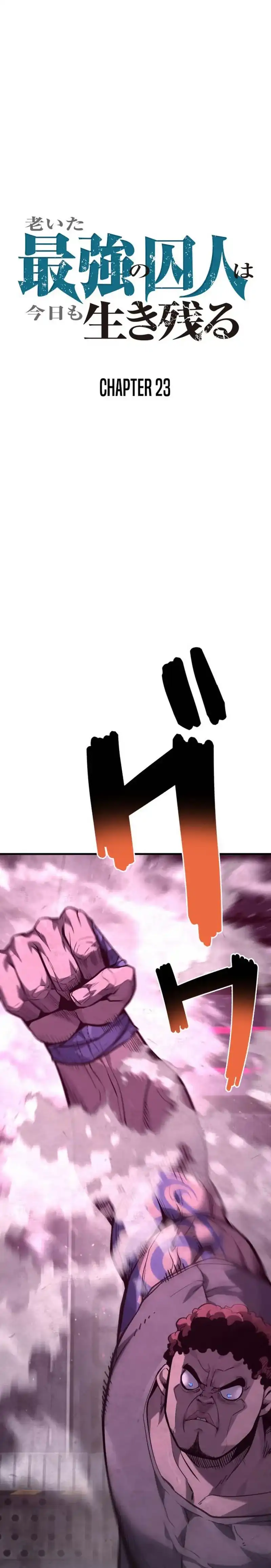 The Aged Strongest Prisoner Survives Again Today Chapter 23 page 6