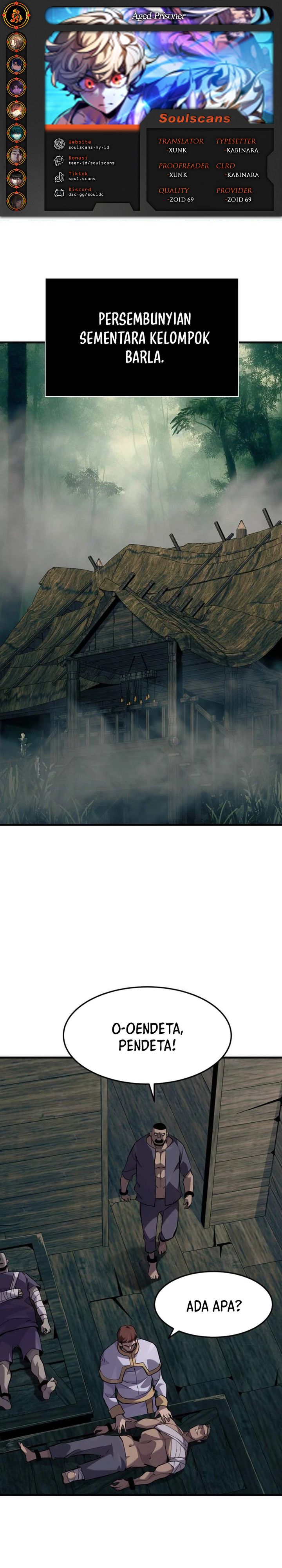 Baca The Aged Strongest Prisoner Survives Again Today - Chapter 36 halaman 1