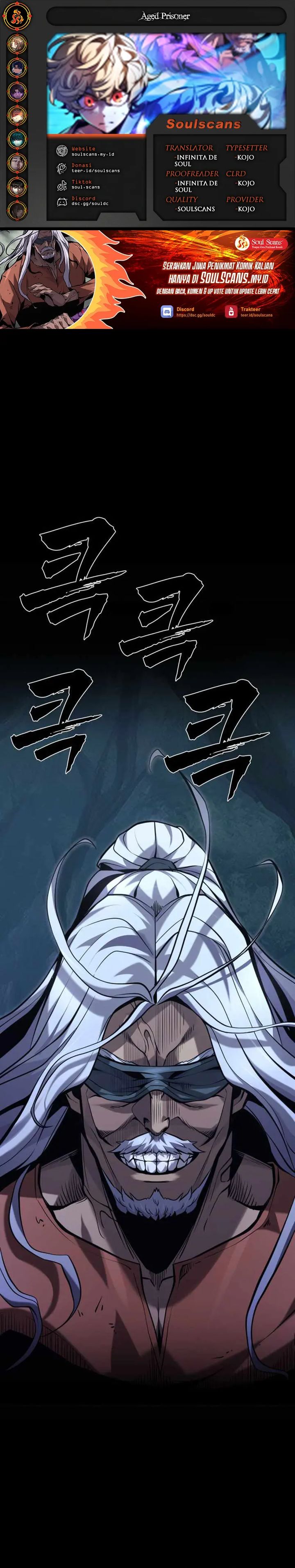 Baca The Aged Strongest Prisoner Survives Again Today - Chapter 39 halaman 1