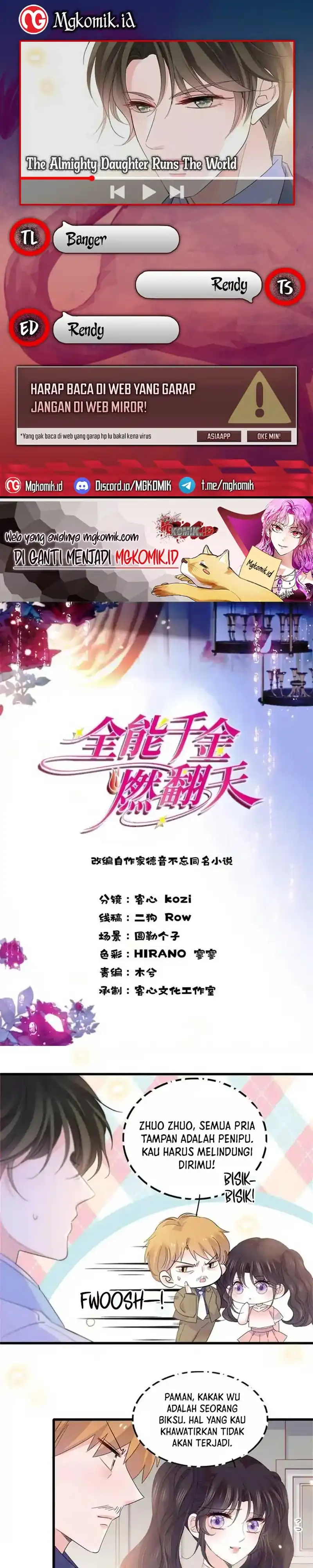 Baca The Almighty Daughter Runs The World - Chapter 100 halaman 1