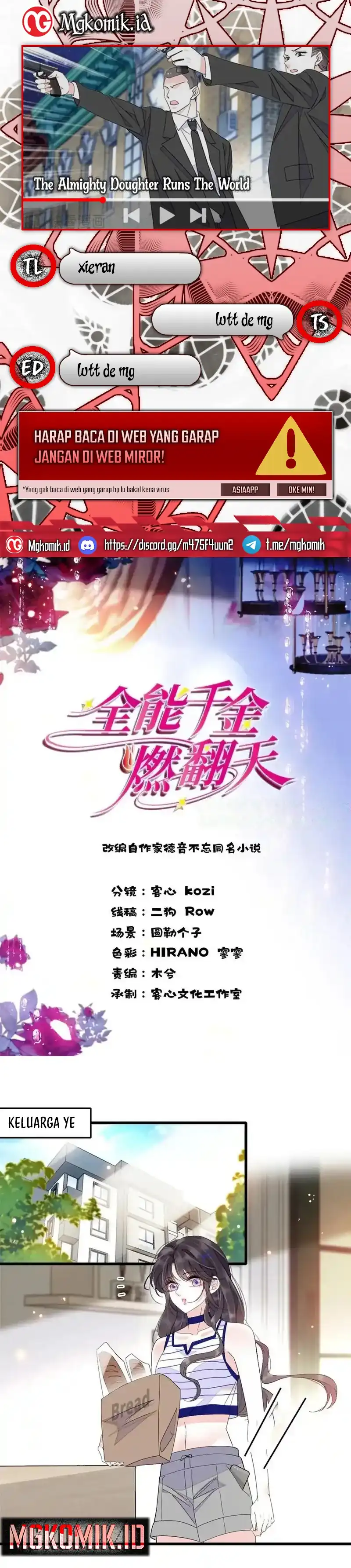 Baca The Almighty Daughter Runs The World - Chapter 102 halaman 1