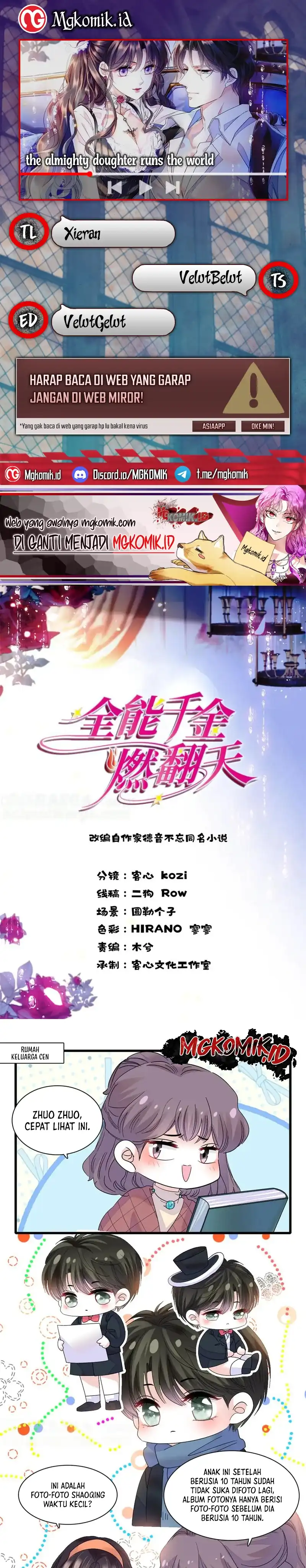 Baca The Almighty Daughter Runs The World - Chapter 127 halaman 1