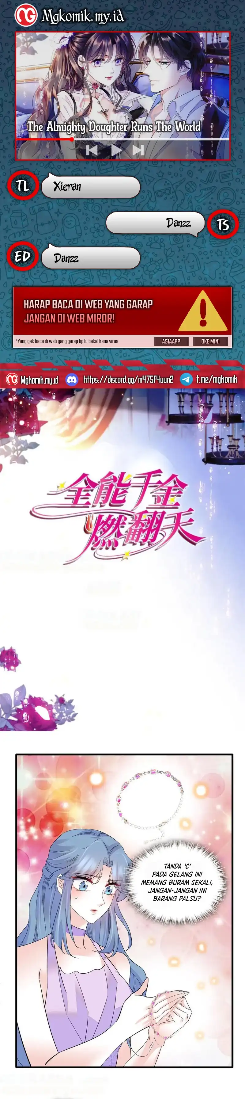 Baca The Almighty Daughter Runs The World - Chapter 133 halaman 1