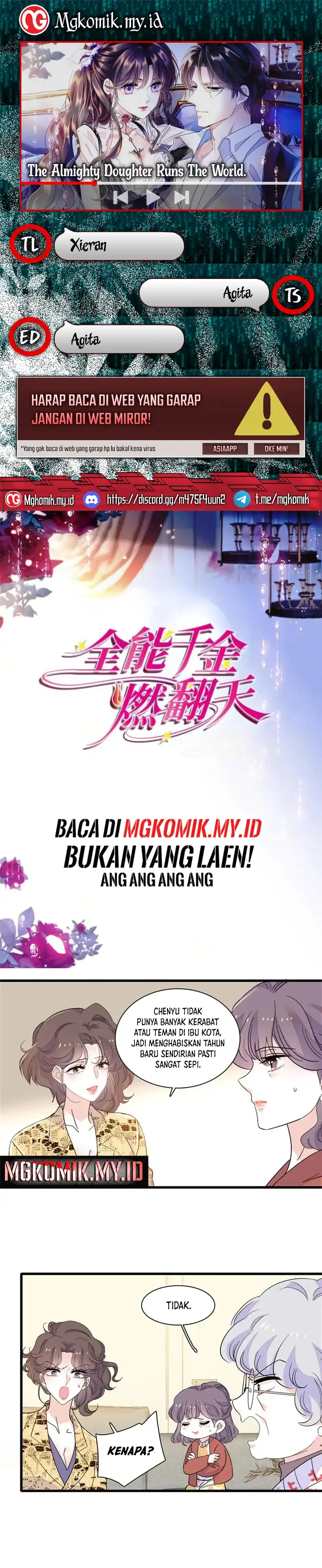 Baca The Almighty Daughter Runs The World - Chapter 134 halaman 1