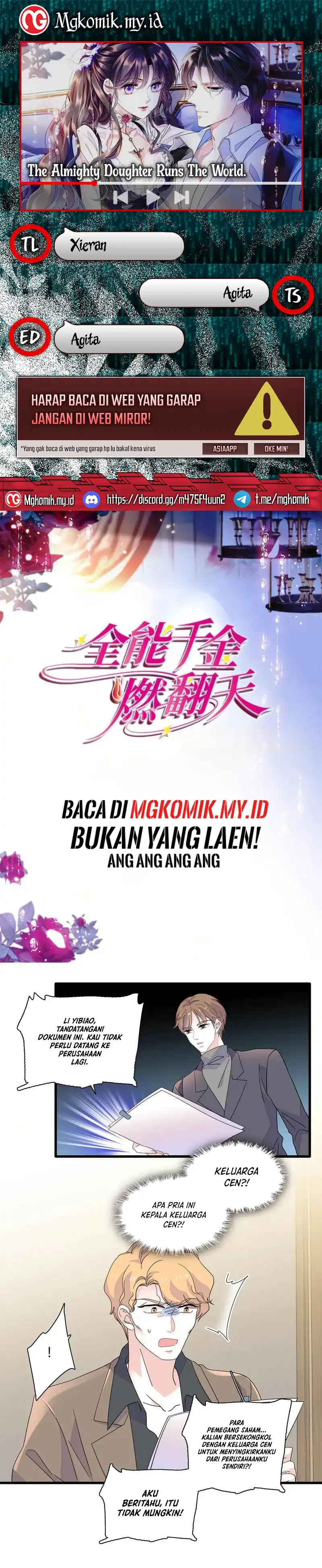 Baca The Almighty Daughter Runs The World - Chapter 140 halaman 1