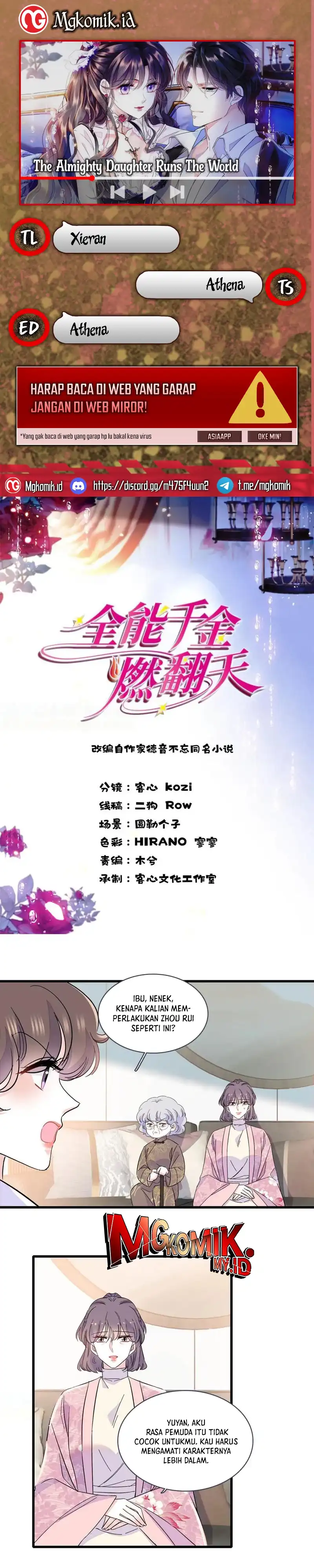 Baca The Almighty Daughter Runs The World - Chapter 154 halaman 1