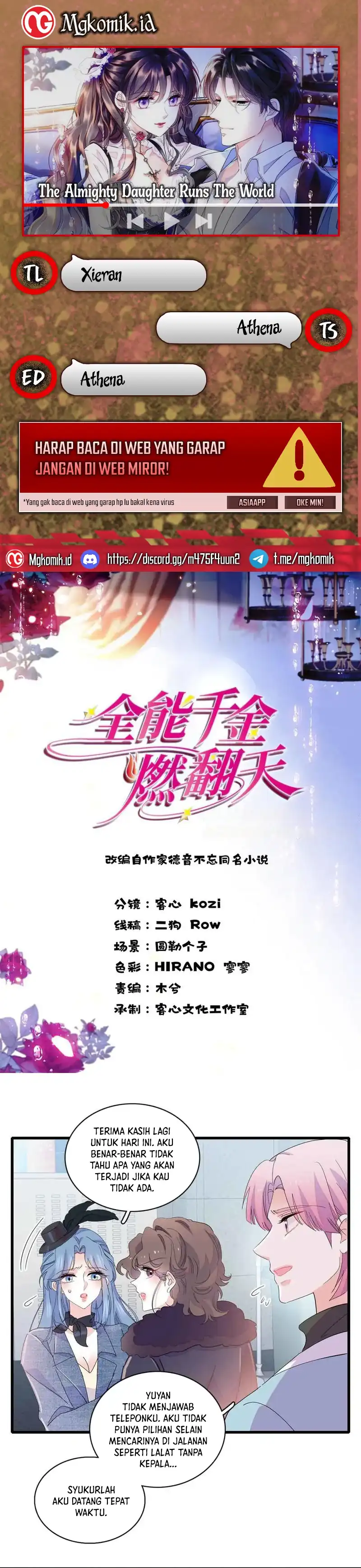 Baca The Almighty Daughter Runs The World - Chapter 155 halaman 1