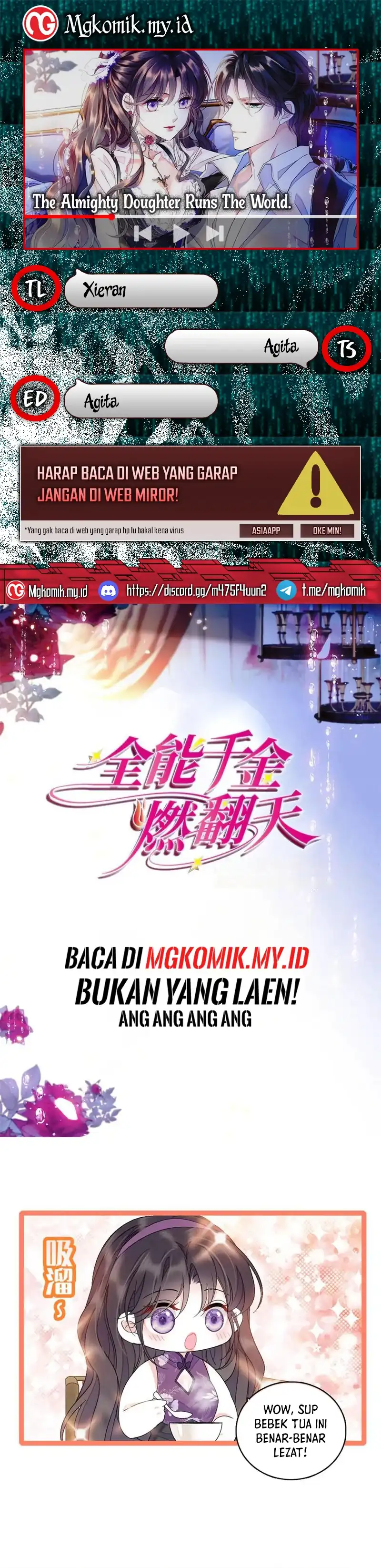 Baca The Almighty Daughter Runs The World - Chapter 157 halaman 1