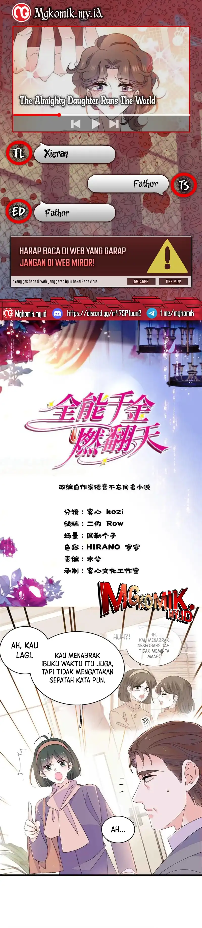 Baca The Almighty Daughter Runs The World - Chapter 159 halaman 1