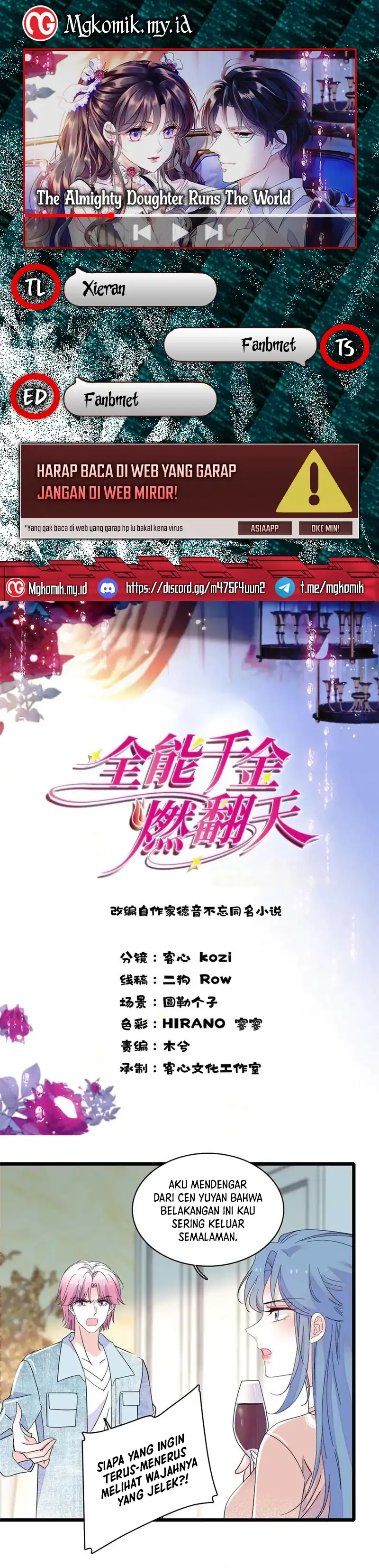 Baca The Almighty Daughter Runs The World - Chapter 163 halaman 1