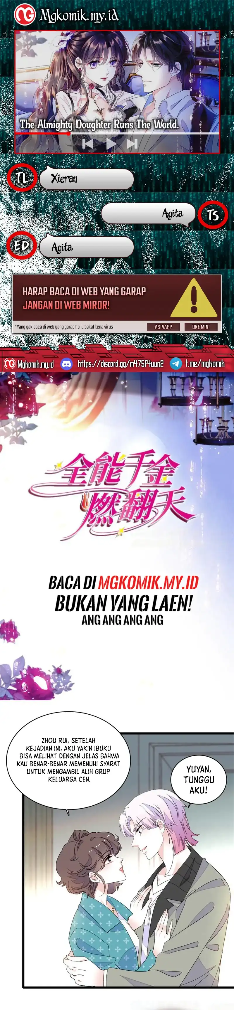 Baca The Almighty Daughter Runs The World - Chapter 164 halaman 1