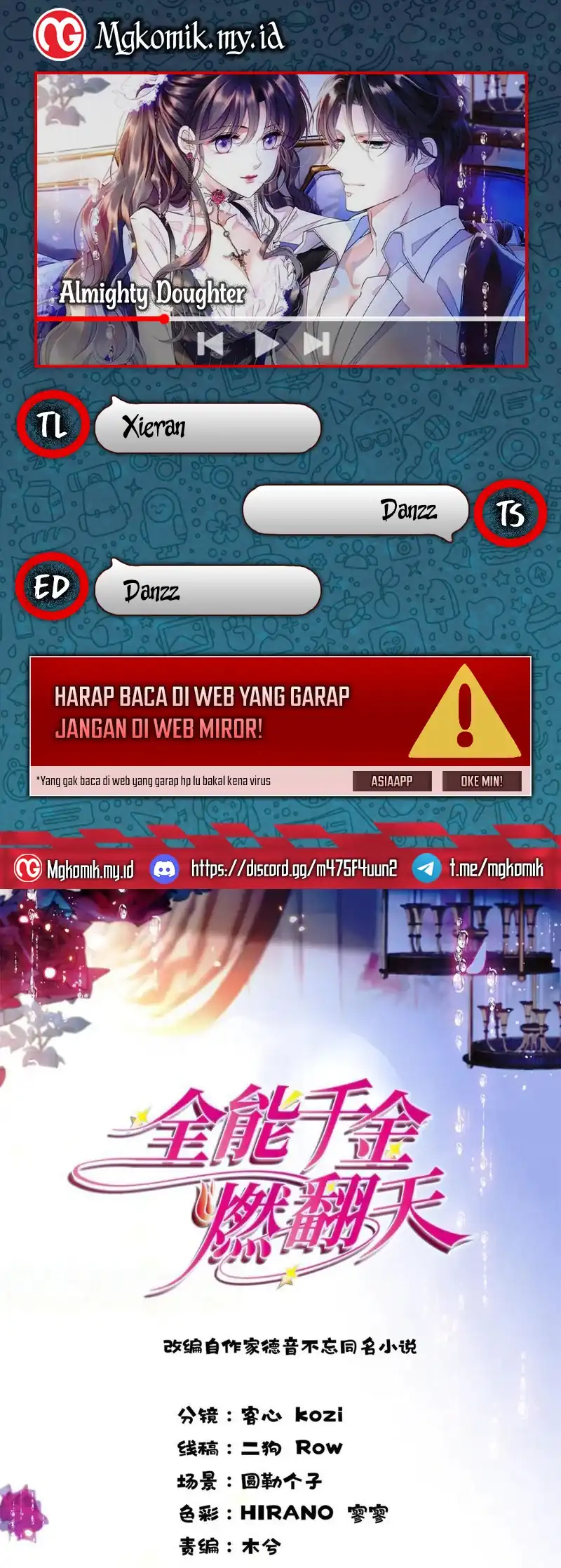 Baca The Almighty Daughter Runs The World - Chapter 166 halaman 1