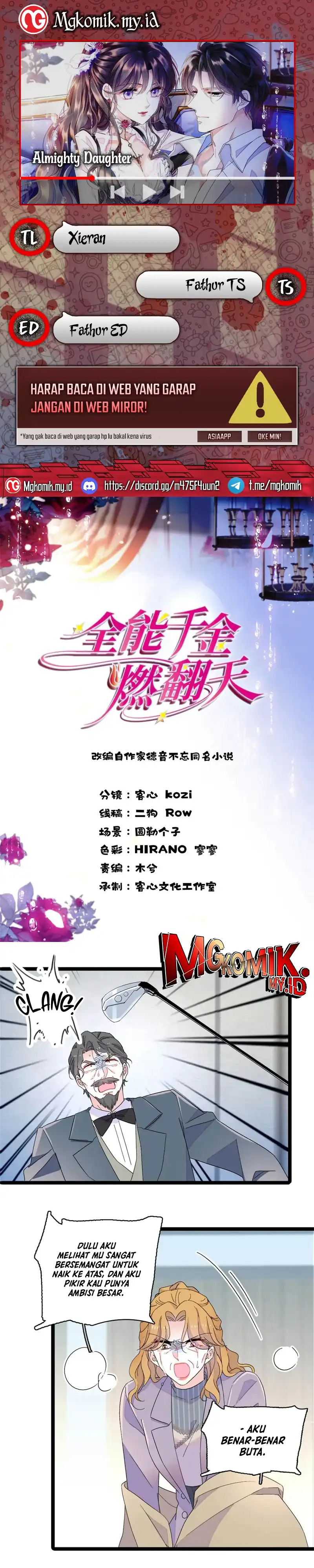 Baca The Almighty Daughter Runs The World - Chapter 183 halaman 1