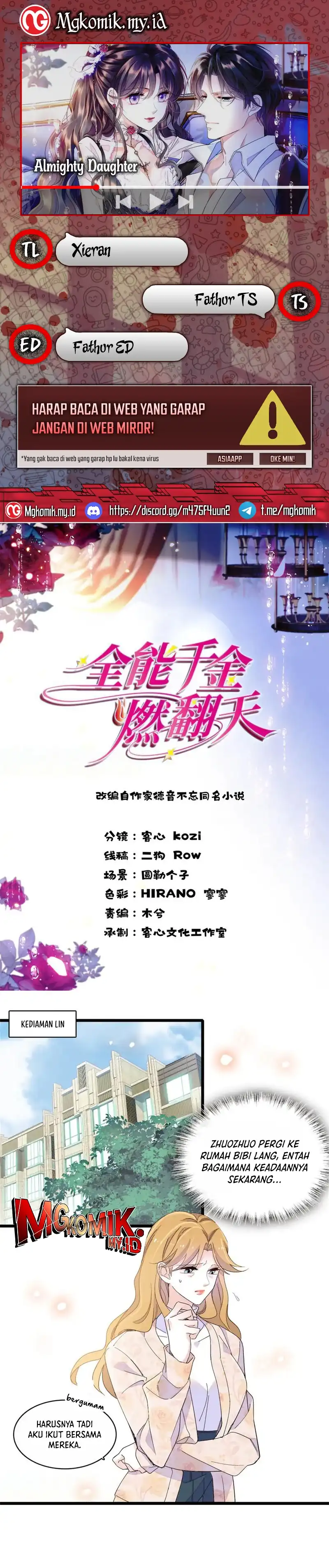 Baca The Almighty Daughter Runs The World - Chapter 184 halaman 1