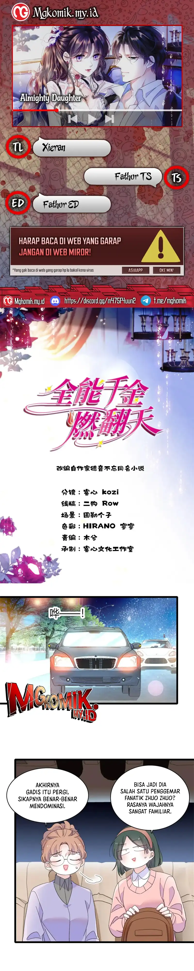 Baca The Almighty Daughter Runs The World - Chapter 192 halaman 1