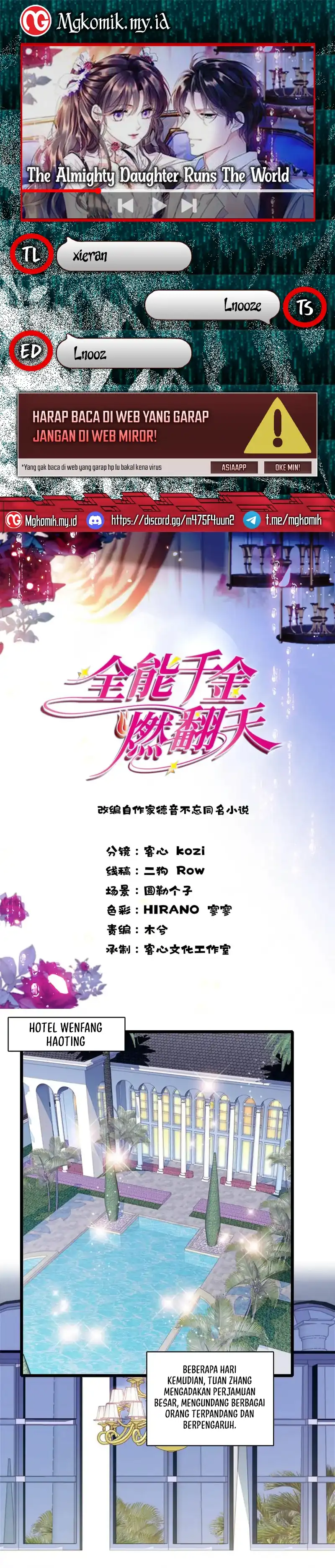 Baca The Almighty Daughter Runs The World - Chapter 199 halaman 1