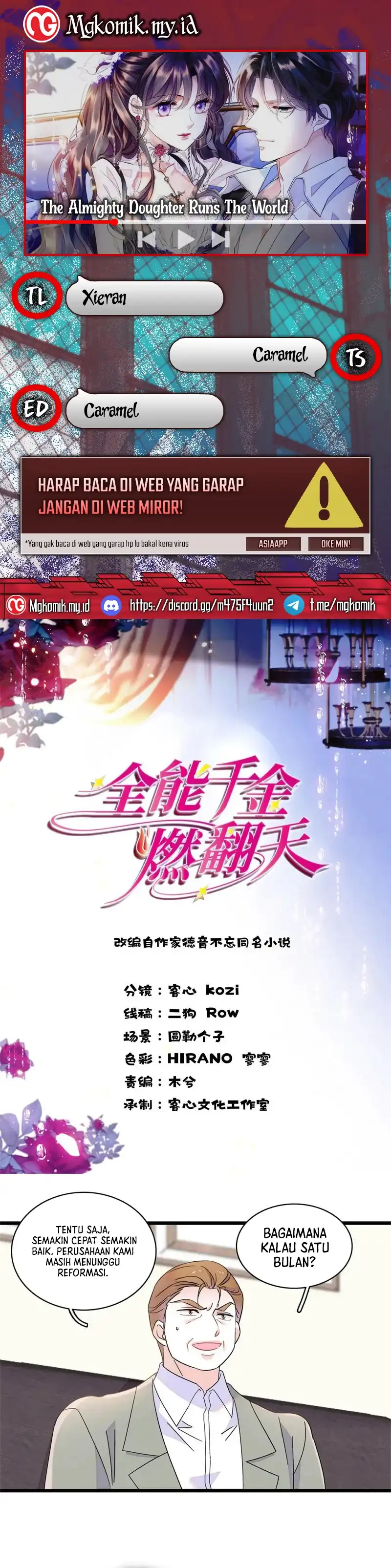 Baca The Almighty Daughter Runs The World - Chapter 204 halaman 1