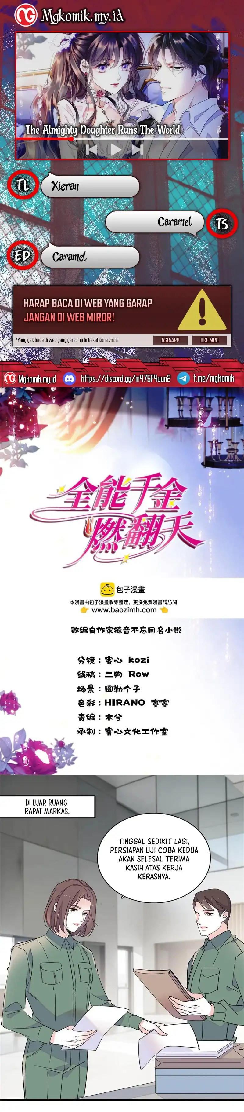 Baca The Almighty Daughter Runs The World - Chapter 214 halaman 1