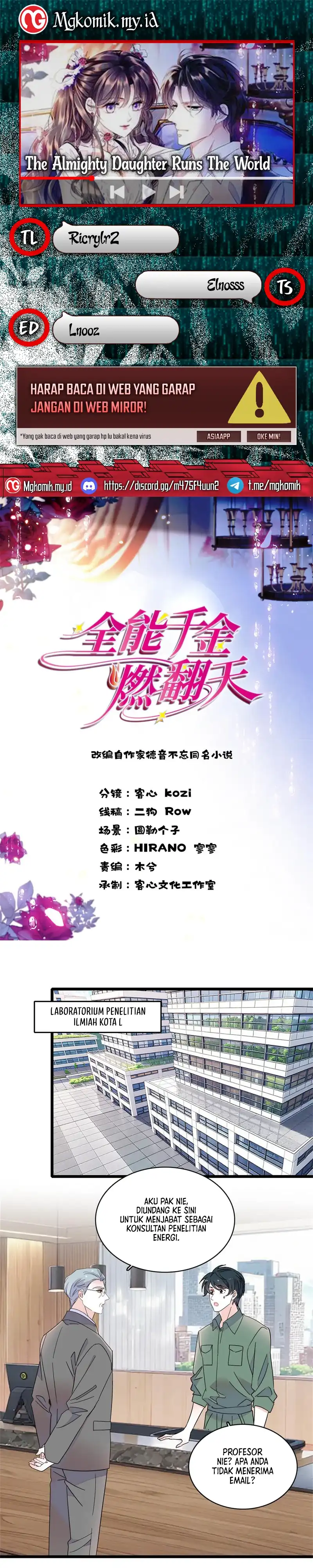 Baca The Almighty Daughter Runs The World - Chapter 216 halaman 1