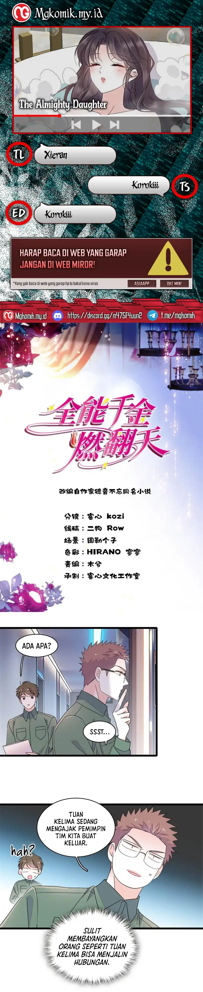 Baca The Almighty Daughter Runs The World - Chapter 223 halaman 1