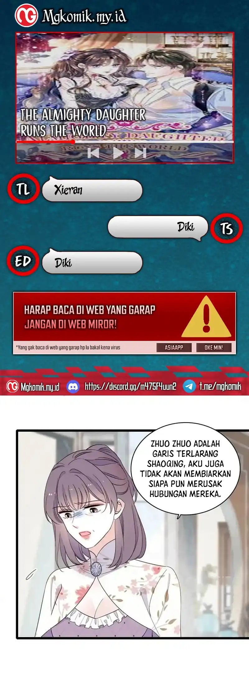 Baca The Almighty Daughter Runs The World - Chapter 232 halaman 1