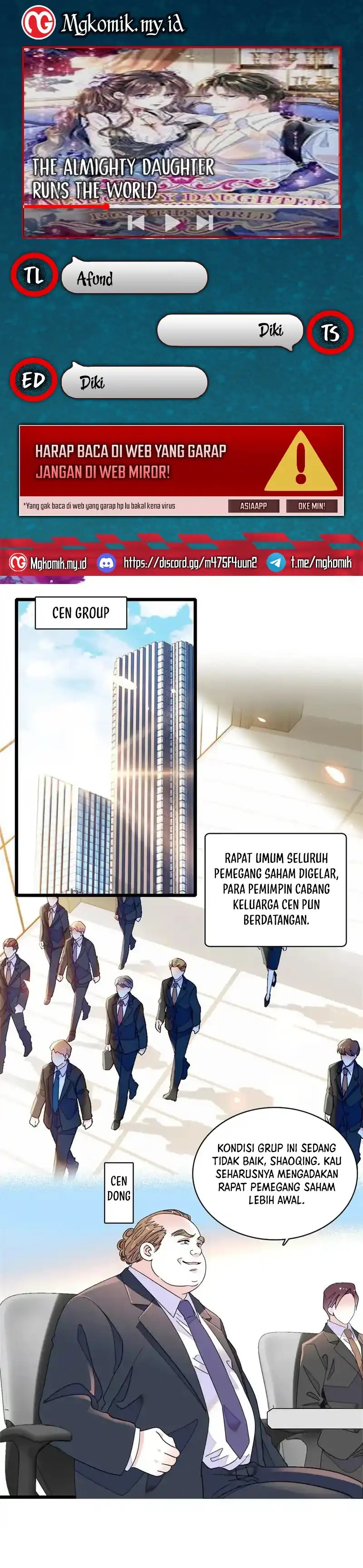Baca The Almighty Daughter Runs The World - Chapter 234 halaman 1
