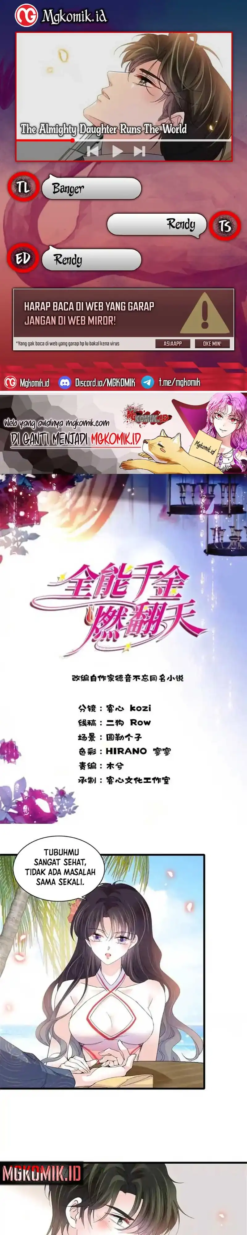 Baca The Almighty Daughter Runs The World - Chapter 93 halaman 1