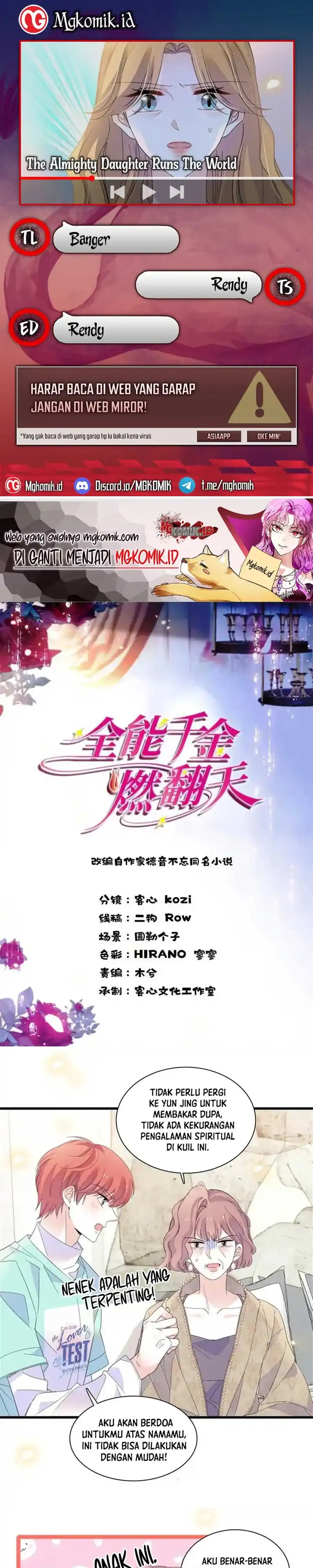 Baca The Almighty Daughter Runs The World - Chapter 98 halaman 1