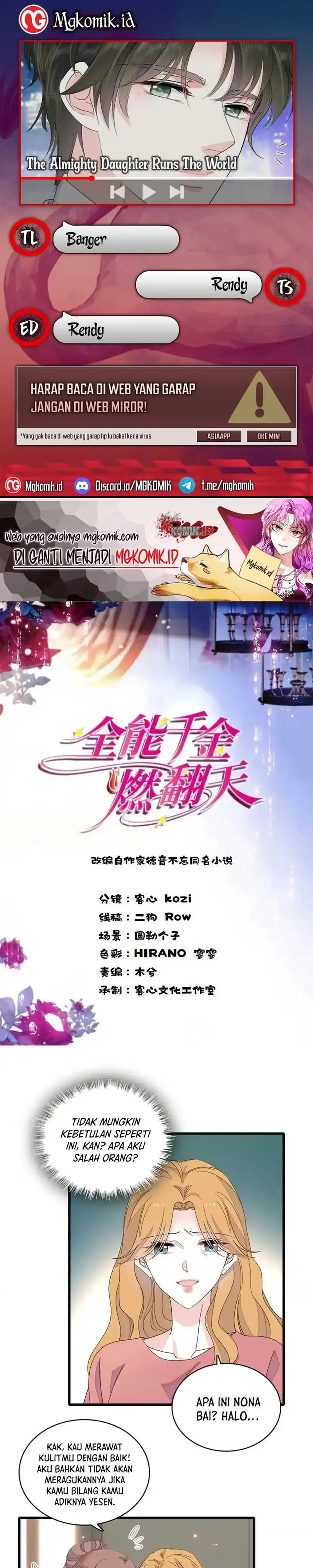 Baca The Almighty Daughter Runs The World - Chapter 99 halaman 1