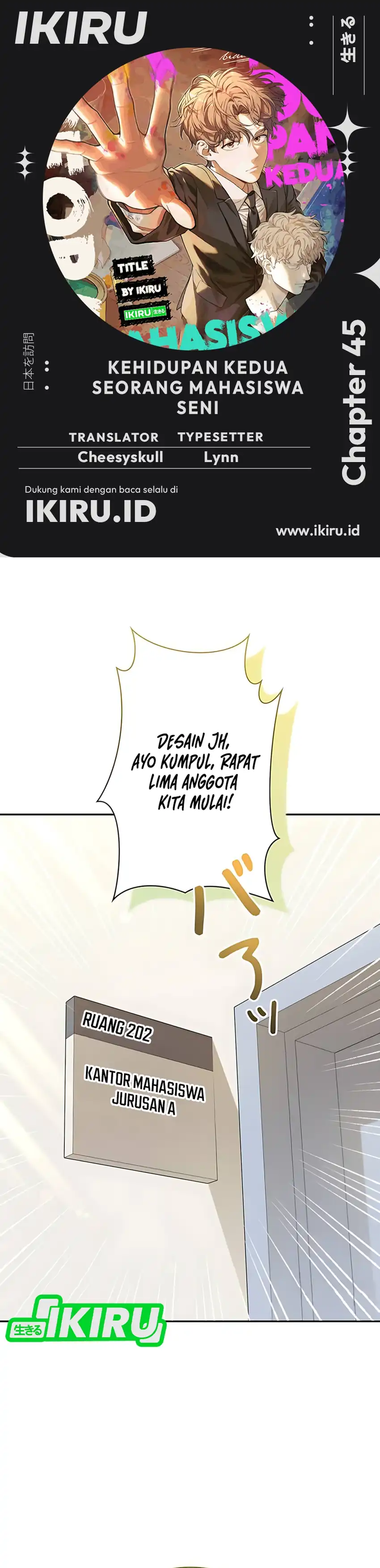 Baca The Art Student Who Lived Twice - Chapter 45 halaman 1