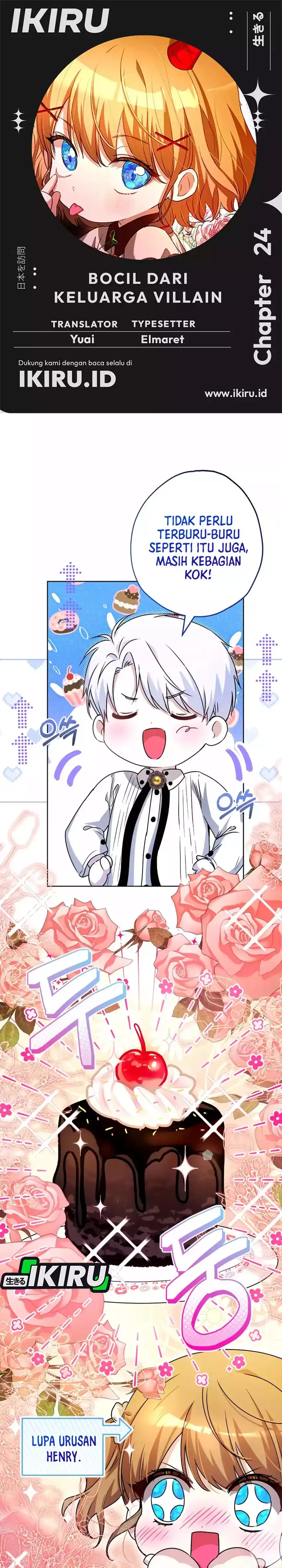 Baca The Baby Raises a Villain - Chapter 24 halaman 1