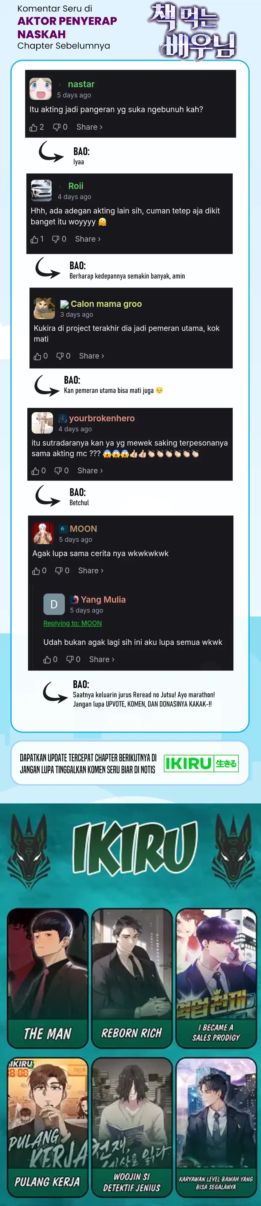 Baca The Book-Eating Actor - Chapter 50 halaman 45