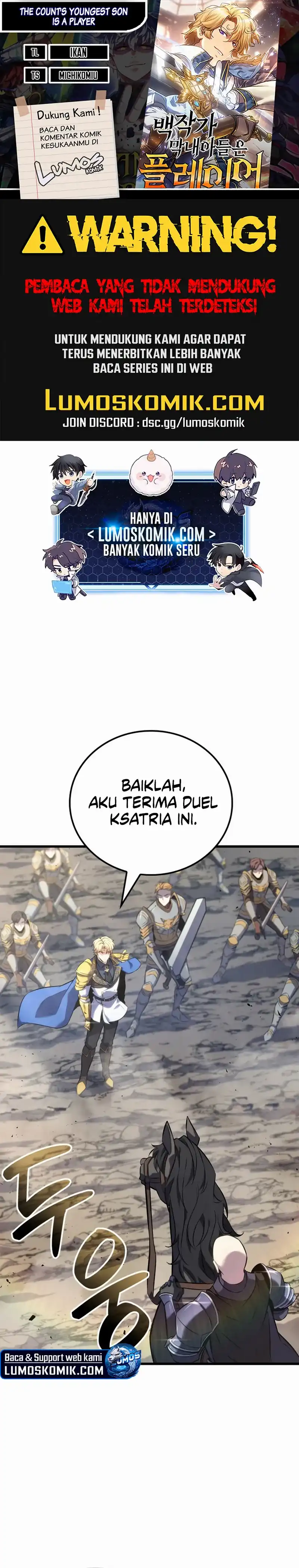 Baca The Count’s Youngest Son Is A Player! Chapter 127 - Halaman 1 Baca The Count’s Youngest Son Is A Player! - Chapter 127 halaman 1