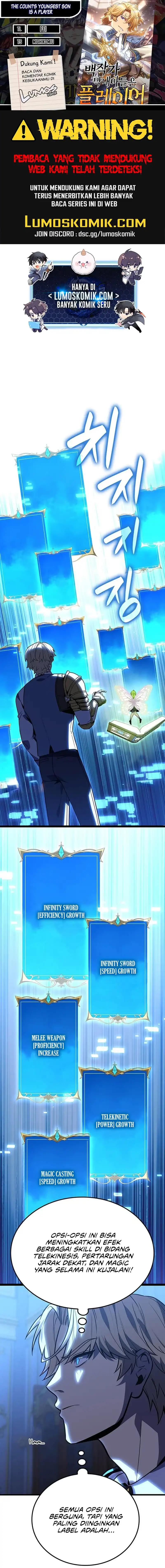 Baca The Count's Youngest Son Is A Player! - Chapter 138 halaman 1