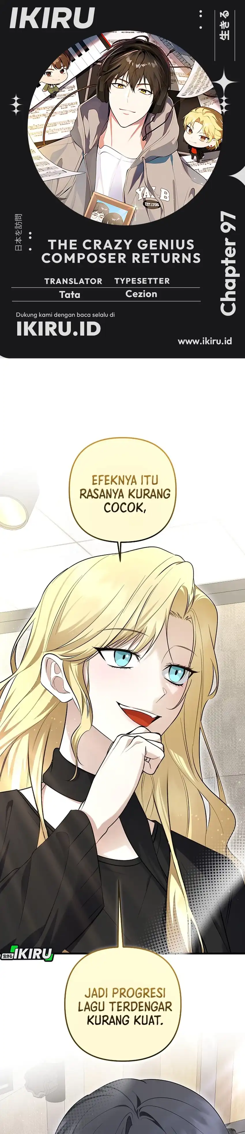 Baca The Crazy Genius Composer Returns - Chapter 97 halaman 1