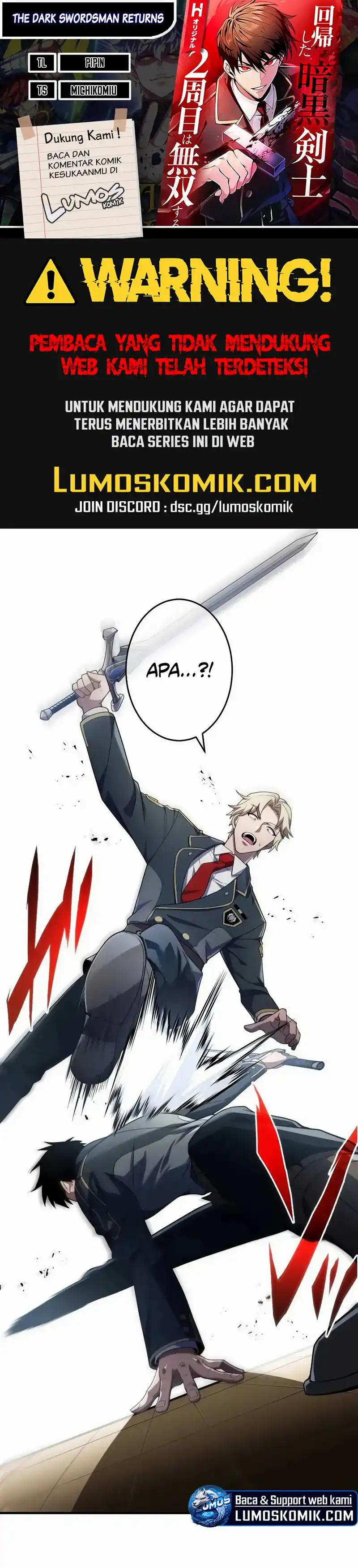 Baca The Dark Swordsman Returns - Chapter 22 halaman 1