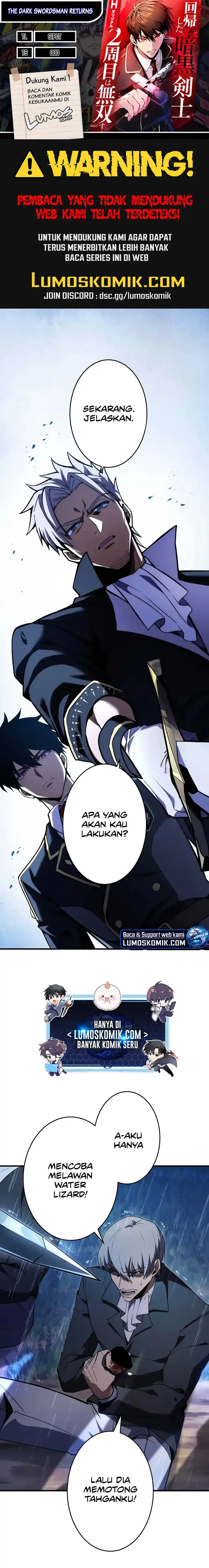 Baca The Dark Swordsman Returns - Chapter 40 halaman 1