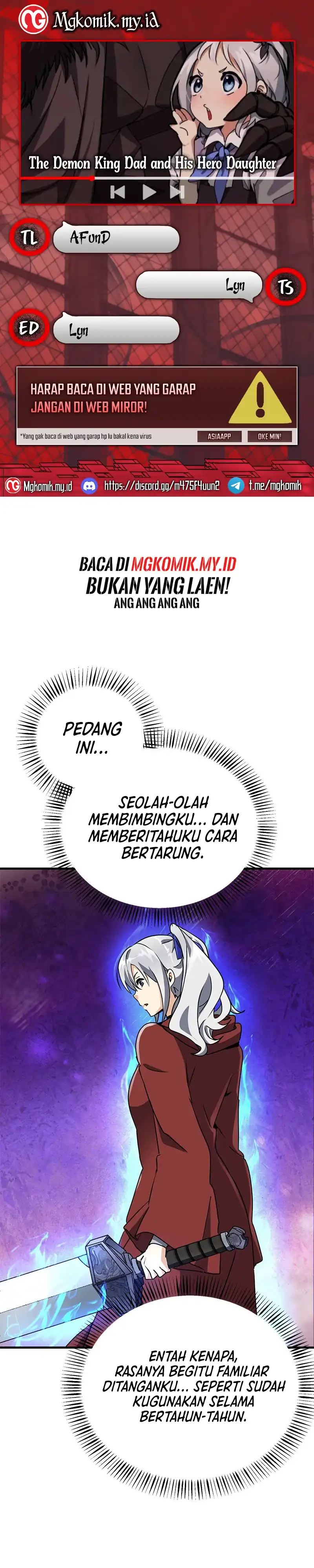 Baca The Demon King Dad and his Hero Daughter - Chapter 46 halaman 1
