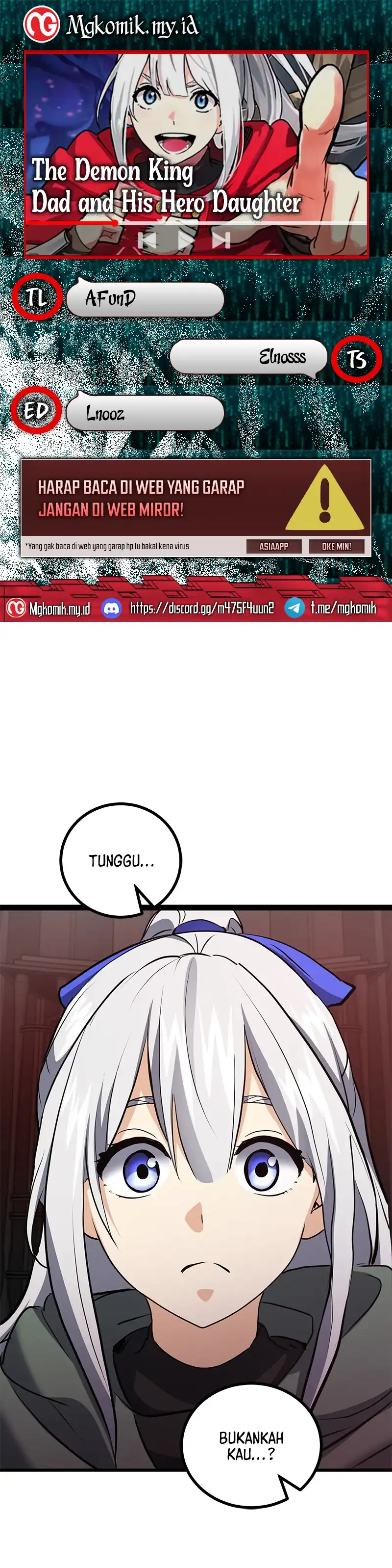 Baca The Demon King Dad and his Hero Daughter - Chapter 50 halaman 1