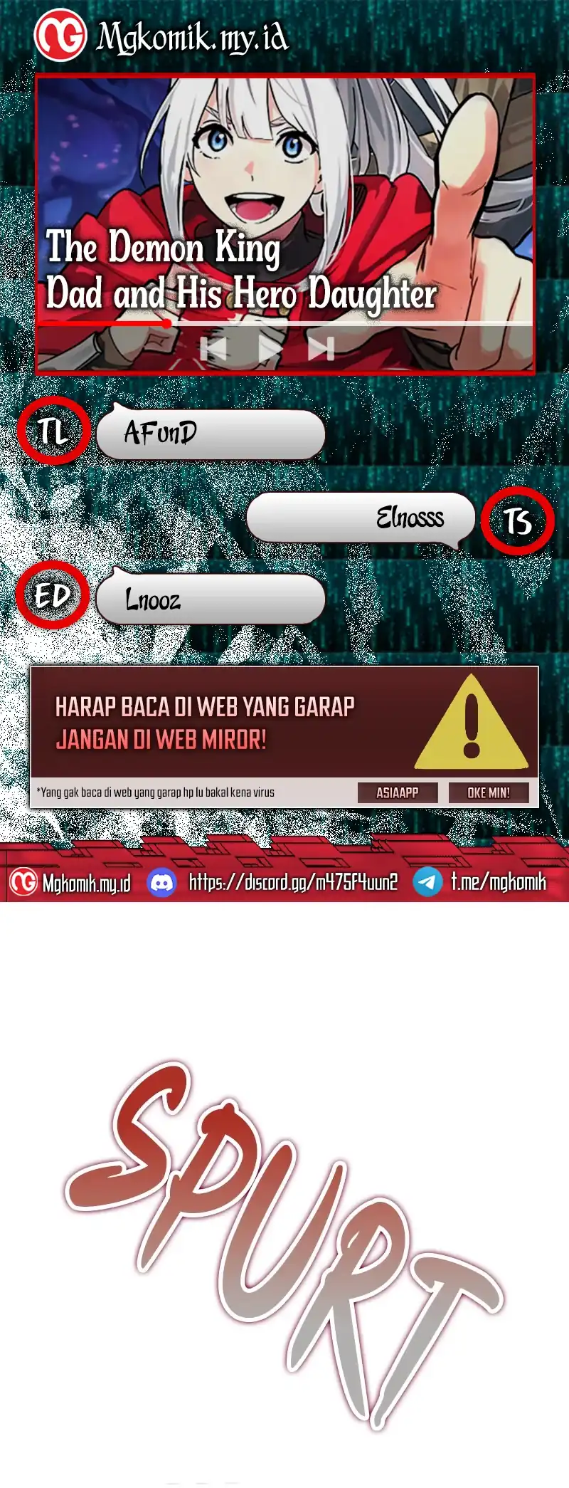 Baca The Demon King Dad and his Hero Daughter - Chapter 51 halaman 1