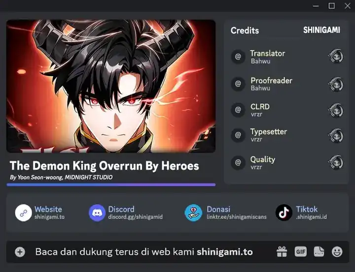 Baca The Demon King Overrun by Heroes - Chapter 09 halaman 1