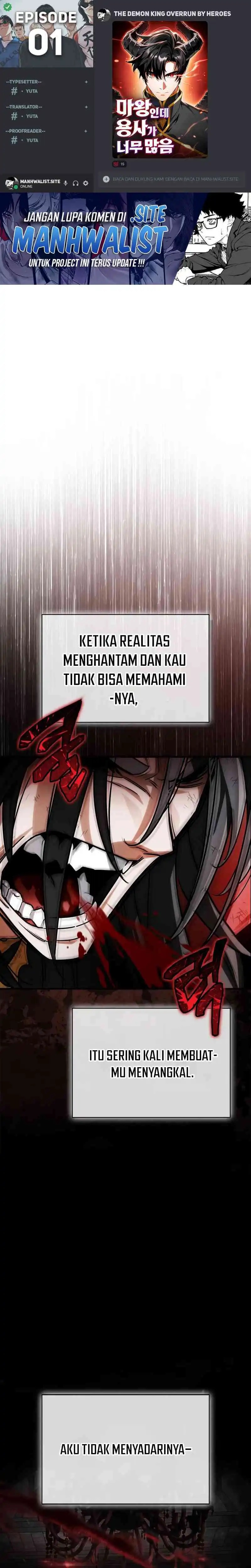 Baca The Demon King Overrun by Heroes - Chapter 1 halaman 1