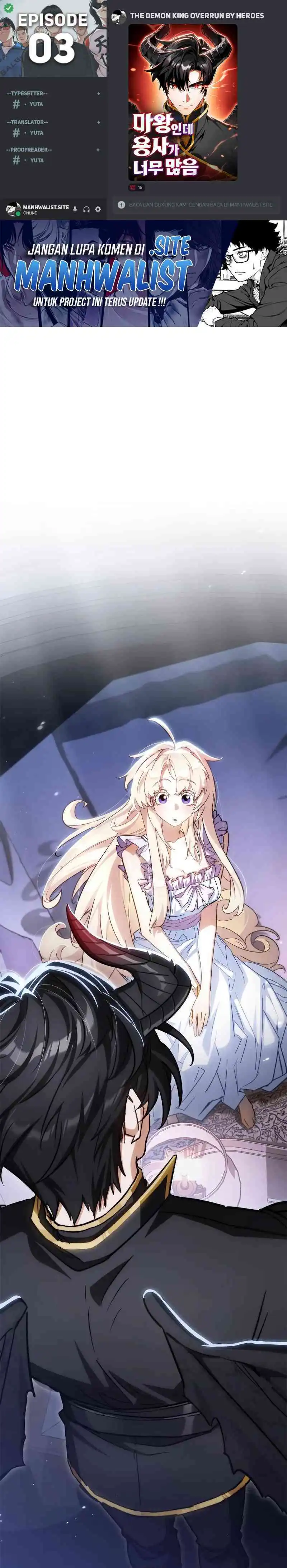 Baca The Demon King Overrun by Heroes - Chapter 3 halaman 1