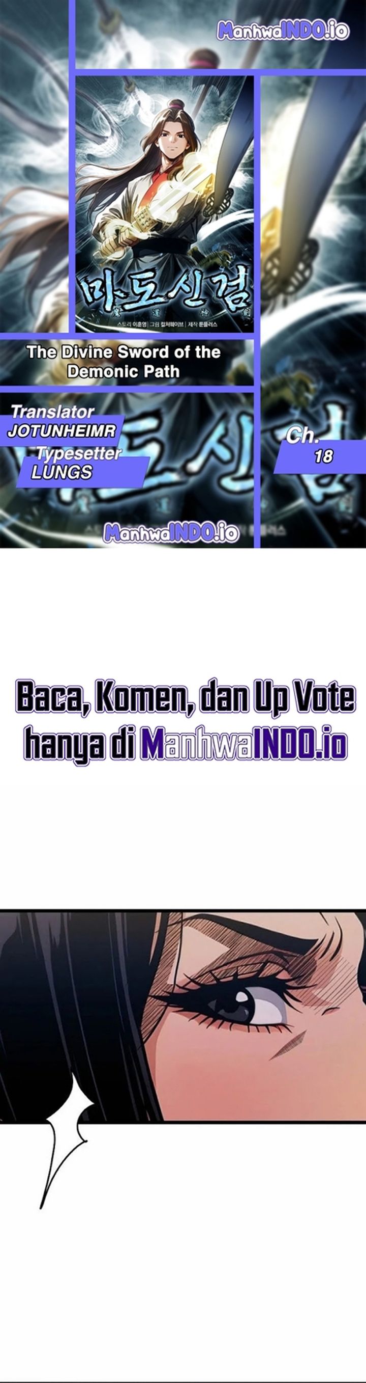Baca The Divine Sword of the Demonic Path - Chapter 18 halaman 1