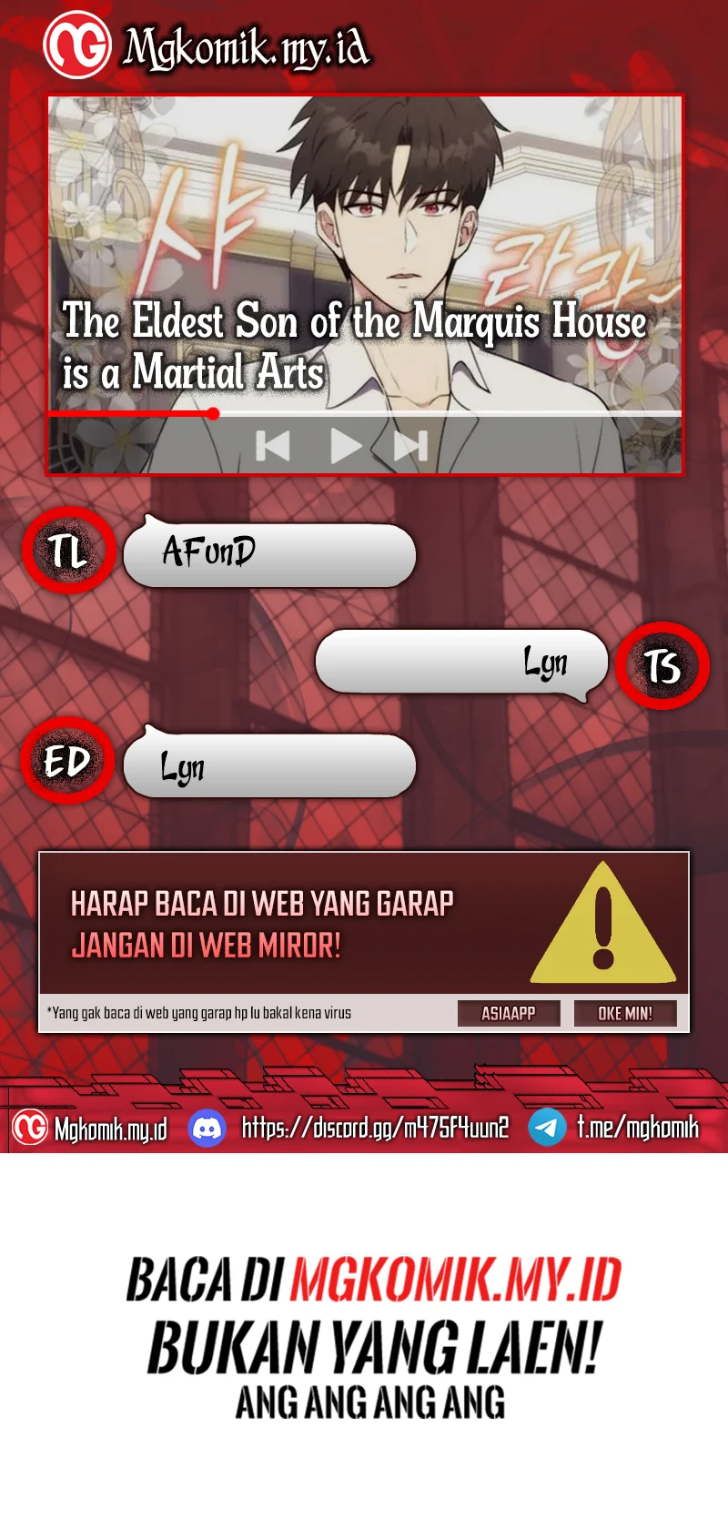 Baca The Eldest Son of the Marquis House is a Martial Artist - Chapter 26 halaman 1