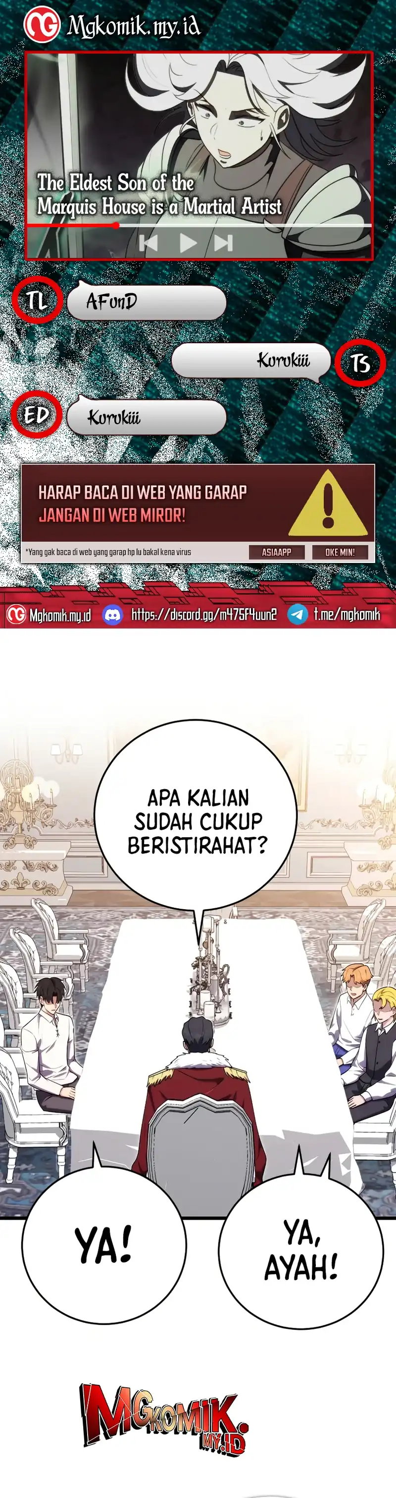 Baca The Eldest Son of the Marquis House is a Martial Artist - Chapter 27 halaman 1